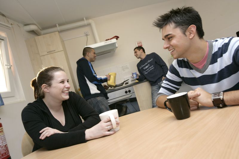 Kitchen area, McMillan Student Village